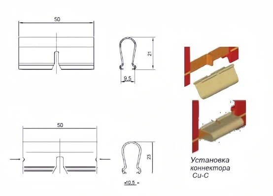 Безболтовые коннекторы для жил Click Ductor Cu-C
