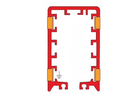 Корпус троллейного шинопровода Click Ductor RC7-4-50 (3 м)