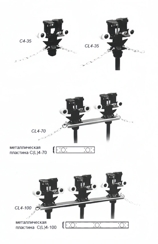 Коллекторные токосъёмники CL4