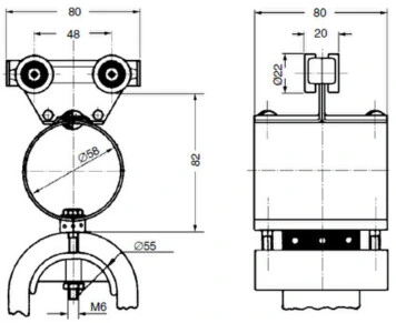 Буксирная каретка MVS150G<br />