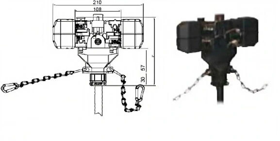 Токосъёмник шинопровода Click Ductor CL7-4-35/G