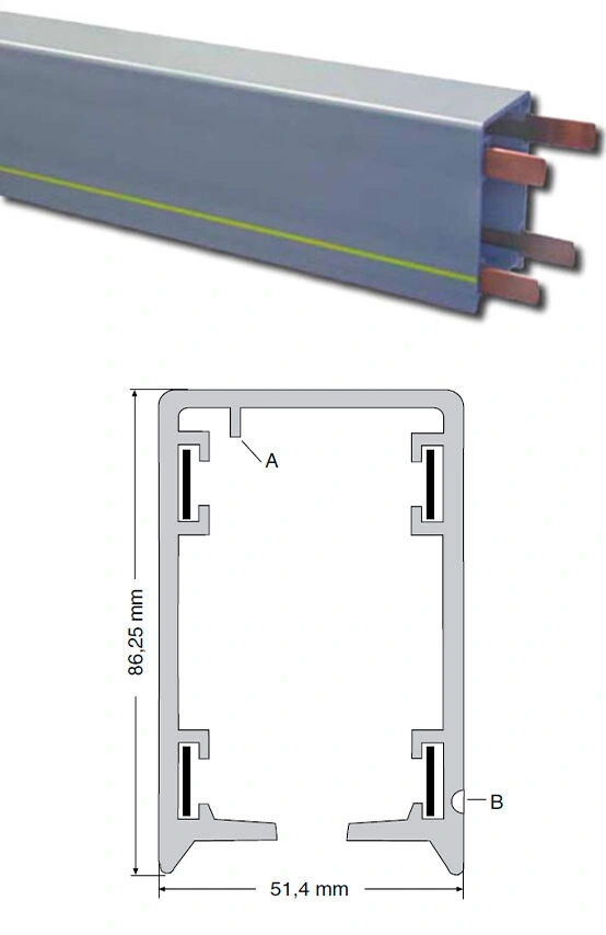 Троллейный шинопровод AKAPP-STEMMANN 4-Ductor