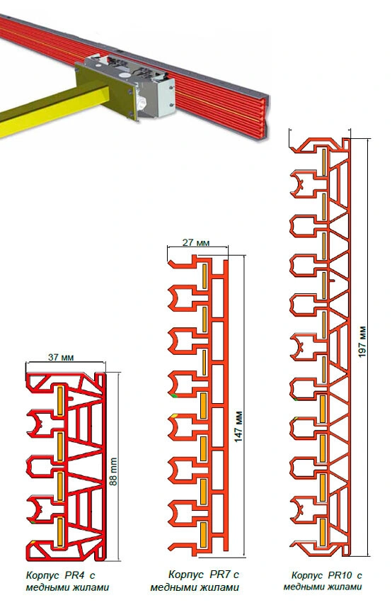 Троллейный шинопровод AKAPP-STEMMANN Pro-Ductor